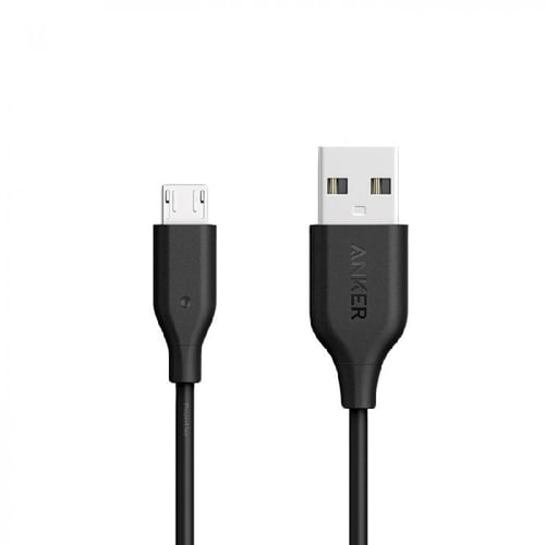 سلك شاحن انكر باورلاين ميكرو يو اس بي 90 سم