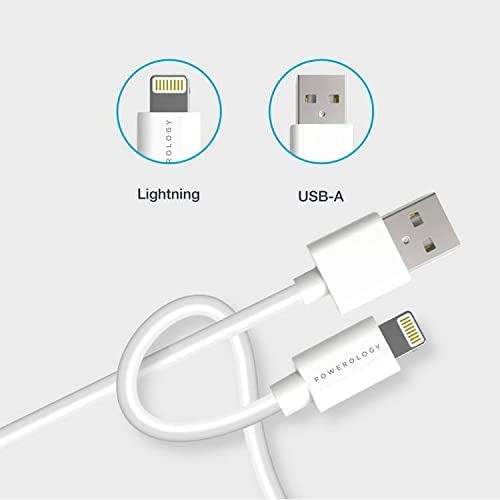 كابل لايتننج مصنوع من بلاستيك بي في سي بطول 1.2 مت...