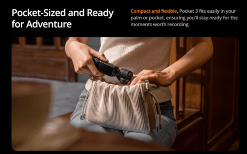 DJI Osmo Pocket 3 Creator Combo – رفيقك المثالي لص...