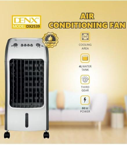 مكيف صحراوي Denx 4 لتر 80 واط بضمان عامين