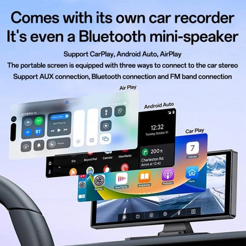 Yesido KM19 – شاشة سيارة ذكية مع CarPlay وAndroid...