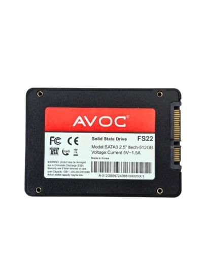 هاردسك إس إس دي AVOC FS22 سعة 256 جيجابايت – سرعة...