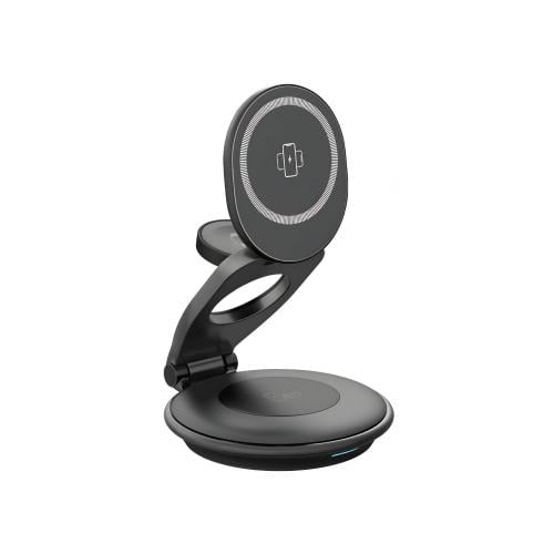 شاحن وايرلس 3 في 1 قابل للطي بقوة 15w من اي ونEONE