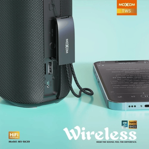 مكبر صوت لاسلكي مقاوم للماء بمعيار IPX6 بتصميم رائ...