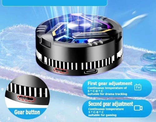 مروحة تبريد مع شاحن لاسلكي 500205 من SP