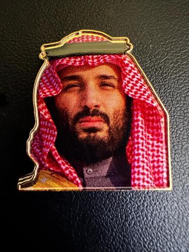ملصق معدني سمو الامير محمد بن سلمان 2