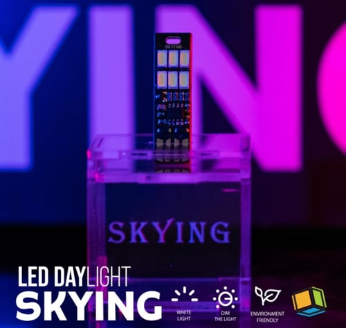 إضاءة USB بيضاء ثابتة من Skying LED Day Light – إض...