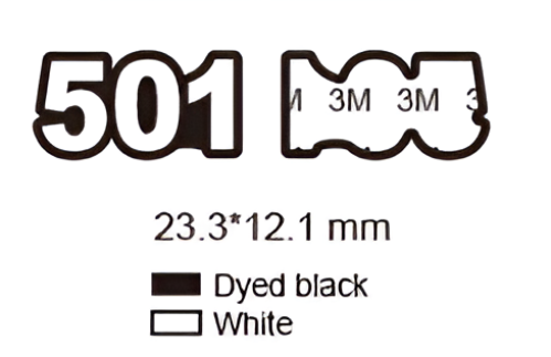 ملصق حديد 501