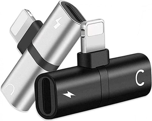 محول سماعة الرأس Lightning إلى مقبس الصوت وموسع ال...
