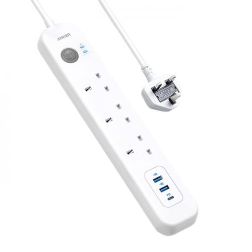 انكر باور اكستند توصيلة بـ 3 مخارج كهرباء ومخرجين...