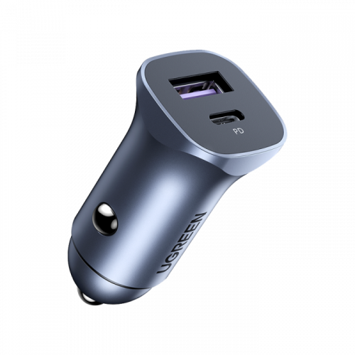 شاحن سيارة يوجرين بمنفذ USB ومنفذ PD بقوة 30 واط -...