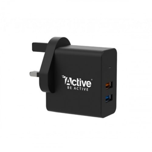 شاحن جداري بمنفذين - اكتيف - ACTIVE A25