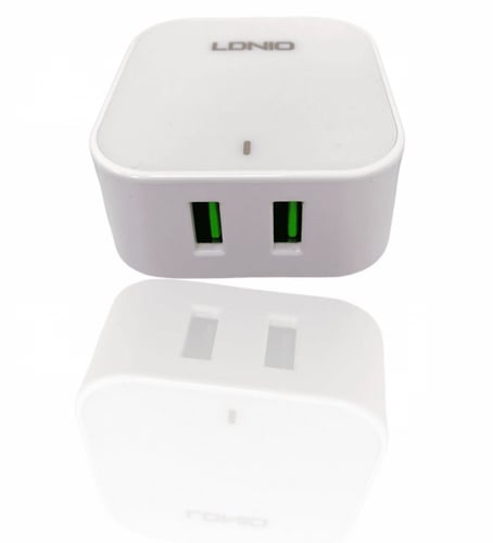 شاحن جداري سريع Ldnio A2207 2.4A