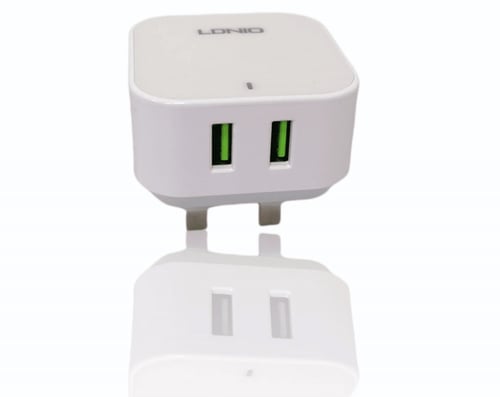 شاحن جداري سريع Ldnio A2207 2.4A