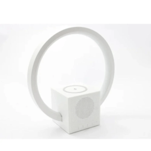 مكبر صوت وشاحن لاسلكي مع اضاءة