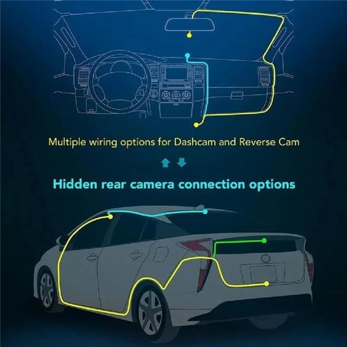 موج ماكس - MX-DR006 داش كام 3 في 1 أمامي و خلفي ود...