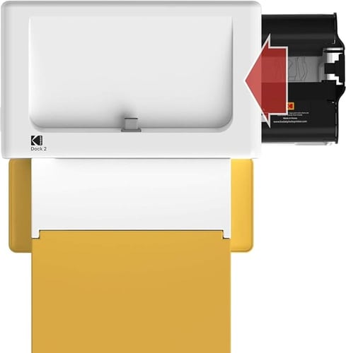 علبة حبر مع 120 ورقة لطابعة الصور كوداك PD460