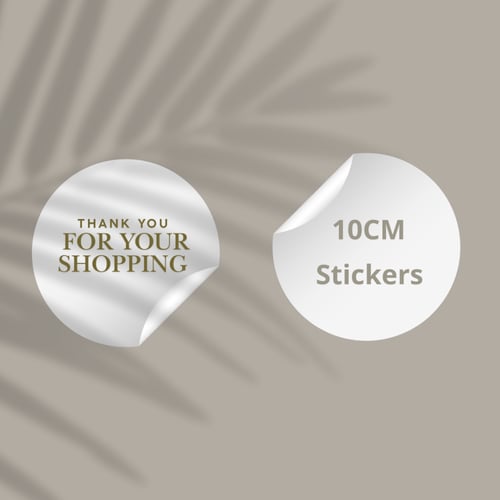 ستيكر ورقي 7- 10 سم Paper sticker