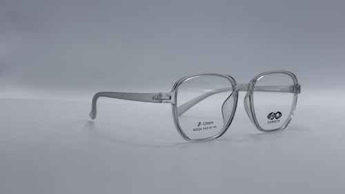 نظارة طبية مربعة من البلاستيك مناسبة للجنسين اللون...