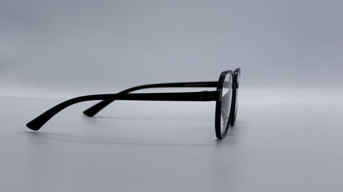 نظارة طبية هندسية من البلاستيك مناسبة للجنسين اللو...