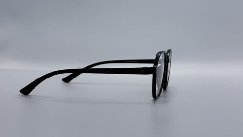 نظارة طبية دائرية من البلاستيك مناسبة للجنسين اللو...