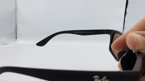 نظارة شمسية مستطيلة من البلاستيك اللون بني رقم الم...