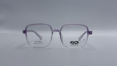 نظارة طبية نسائية مربعة من البلاستيك اللون بنفسجي...