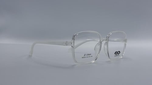 نظارة طبية مربعة من البلاستيك مناسبة للجنسين اللون...