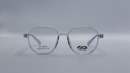 نظارة طبية هندسية من البلاستيك مناسبة للجنسين اللو...