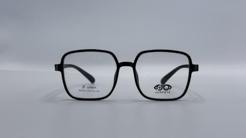 نظارة طبية مربعة من البلاستيك مناسبة للجنسين اللون...