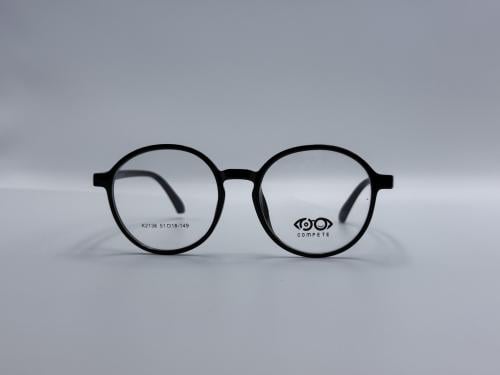 نظاره طبية دائرية من البلاستيك مناسبة للجنسين اللو...