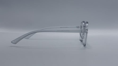 نظارة طبية مربعة من البلاستيك مناسبة للجنسين ازرق...