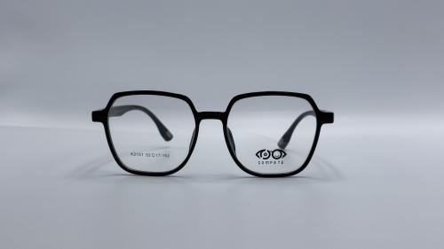 نظارة طبية هندسية من البلاستيك مناسبة للجنسين اللو...