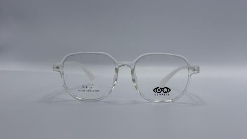 نظارة طبية مربعة من البلاستيك مناسبة للجنسين اللون...