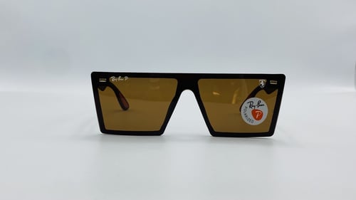 نظارة شمسية طيار افياتور من البلاستيك اللون بني رق...