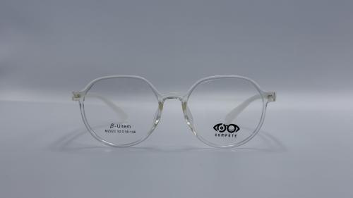 نظارة طبية دائرية من البلاستيك مناسبة للجنسين أبيض...