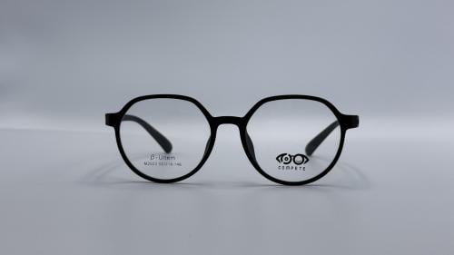 نظارة طبية دائرية من البلاستيك مناسبة للجنسين أسود...