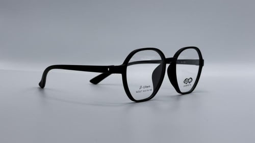 نظارة طبية دائرية من البلاستيك مناسبة للجنسين اللو...