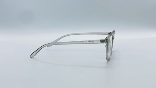 نظاره طبية دائرية من البلاستيك اللون شفاف أبيض رقم...