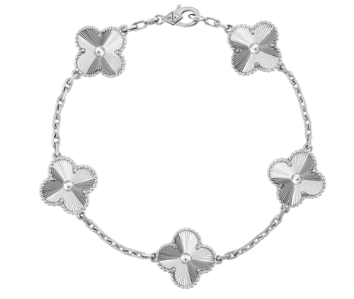 VCA | Vintage Alhambra bracelet, 5 motifs