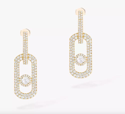 Messika | So Move XL earrings with diamonds