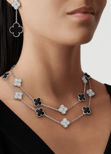 VCA | Alhambra earrings, 2 motifs