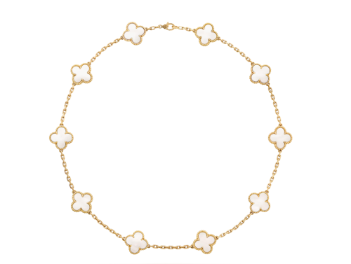 VCA | Vintage Alhambra necklace, 10 motifs