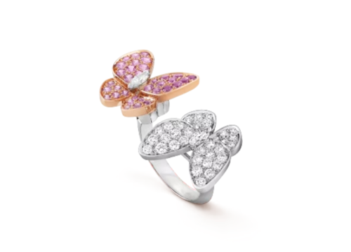 VCA | between the finger ring, Full diamonds
