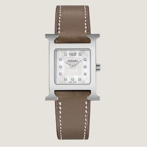 Heure H watch | 24 MM | ارقام الماس طبيعي