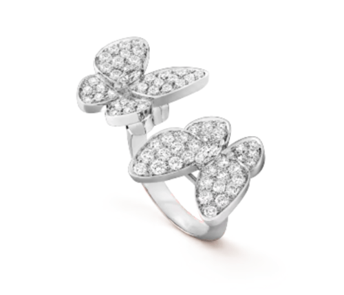 VCA | between the finger ring, Full diamonds