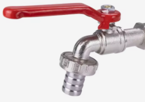 FAUCET VALVE 1/2"D SCWD,BRASS
