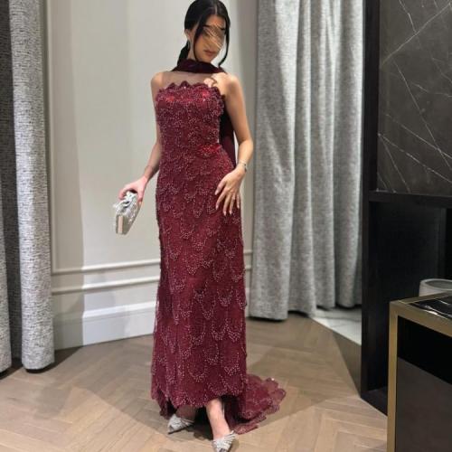 فستان سهرة أربعة ألوان