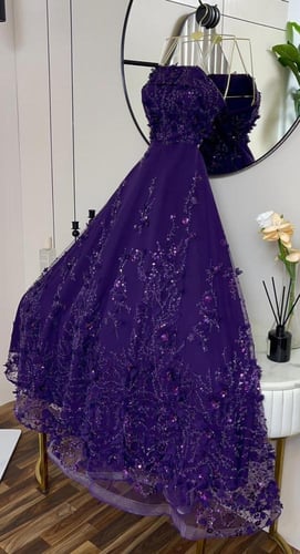 فستان سهرة لونين