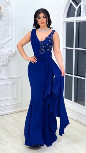 فستان زواج ثلاثة ألوان